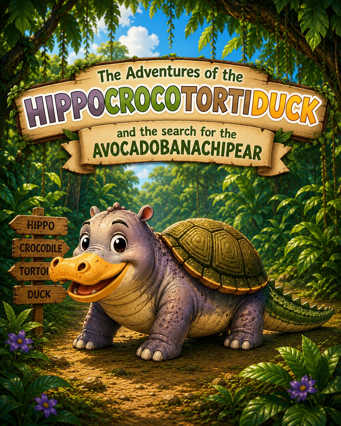Cover of Hippocrocotortiduck Adventures
